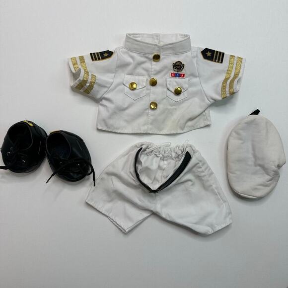 Build A Bear Workshop Clothing Bundle -Football Player & Ship Captain and More - Picture 2 of 14